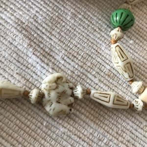 Hand Carved Elephant Necklace